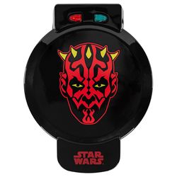 Uncanny Brands Star Wars 1 waffle Black Metal Waffle Maker