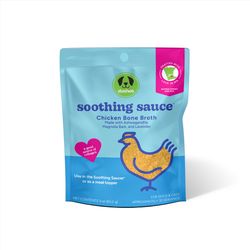 Stashios Soothing Sauce Chicken Bone Broth Grain Free Treats For Dogs 3 oz 7.5 in. 1 pk