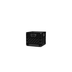 Organize-it Black Miniature Storage Bin 5.5 in. H X 6.5 in. W X 6.5 in. D Stackable