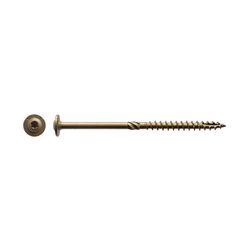 Big Timber No. 14 Ga. X 5 in. L Star Round Head Coarse Construction Screws