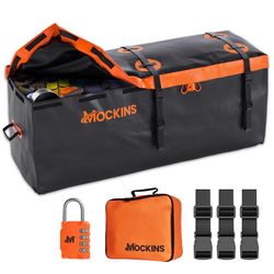 Mockins 16 CuFt Orange Weatherproof Cargo Bag (58x20x24) Cargo Bag 1 pk