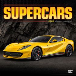 BrownTrout Publishers Motor Club Supercars 2026 Calendar