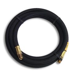 Flame Engineering 1/4 in. D X 1/4 in. D X 10 ft. L Brass Hose Assembly