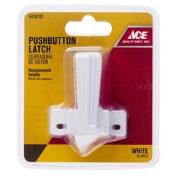Ace Bare Steel Push Button Latch Replacement 1 pk