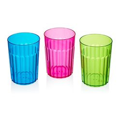 Arrow Home Products 10 oz Rainbow Tumbler Assorted BPA Free Tumbler