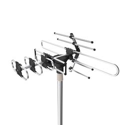 Monster Just Hook It Up Indoor and Outdoor HDTV/UHF/VHF Indoor/Outdoor Amplified Digital Antenna 1 p