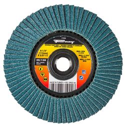 Forney 4-1/2 in. D X 1/4 in. thick Metal Grinding Wheel 1 pc