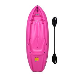 Lifetime Plastic Pink Kayak 24 in. W X 72 in. L