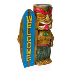 Alpine Polyresin Brown 12 in. Statuary