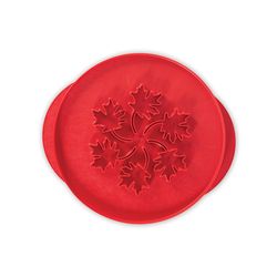 Nordic Ware 12 in. W X 12 in. L 12 in. Apples and Leaves Pie Top Cutter Red 1 pc
