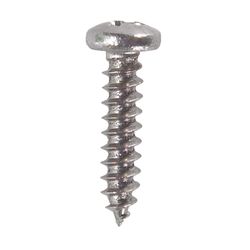 HILLMAN No. 4 Ga. X 1/2 in. L Phillips Sheet Metal Screws 100 pk
