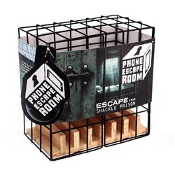 Scobie Boxer Gifts Shackle Prison Phone Escape Room Game Multicolored