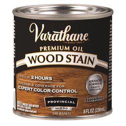 Varathane Premium Solid Provincial Oil-Based Urethane Modified Alkyd Wood Stain 1/2 pt