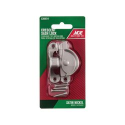 Ace Silver Brass Window Lock 1 pk