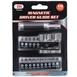 JMK Illinois Industrial Tool Magnetic Drive Guide Set 19 pc