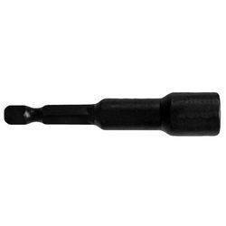 Century Drill & Tool Impact Pro 1/4 in. X 2-9/16 in. L High Speed Steel Magnetic Nut Setter 1 pc