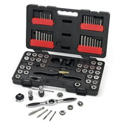 GEARWRENCH Metric and SAE Ratcheting Tap and Die Set