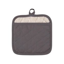 KAF Home Pewter Cotton Pot Holder/Trivet