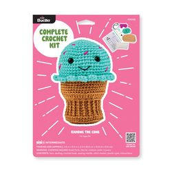 Bucilla Ramone the Cone Amigurumi Crochet Kit 1 pk