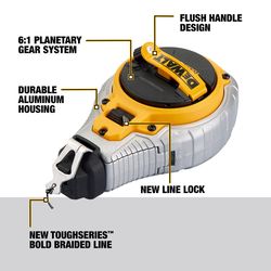 DeWalt Toughseries Chalk Line Reel
