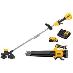 DEWALT 20V MAX XR Brushless String Trimmer Blower Kit with 20V MAX 550 Psi Cordless Power Cleaner