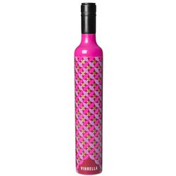 Vinrella Pink Clover 38 in. D Umbrella