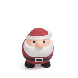 Allure Pet Huggle Hounds For Dog Red/White Santa Ball Dog Toy Large 1 pk