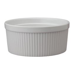 Harold Import 7-7/8 in. W X 8 in. L Souffle Dish White 1 pk