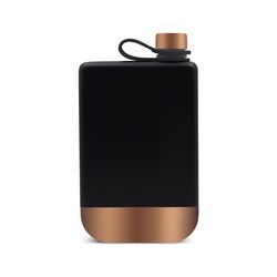 Yukon Outfitters 9 fl. oz. Black/Bronze Stainless Steel Flask