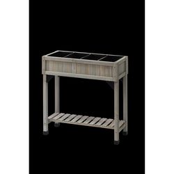 VegTrug Slimline Herb Garden 31.5 in. H X 30.7 in. W X 12.3 in. D Wood Garden Planter Gray