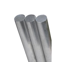 K&S 5/16 in. D X 12 in. L Stainless Steel Unthreaded Rod