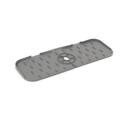 Core Home 14.57 in. L X 5.51 in. W X 0.19 in. H Silicone Sink Faucet Drip Tray