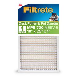 Filtrete 18 in. W X 25 in. H X 1 in. Polypropylene 700 MPR Pleated Air Filter 1 pk