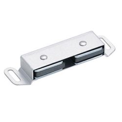 Amerock 1/2 in. H X 3.5 in. W X 1 in. D Aluminum Magnetic Catch