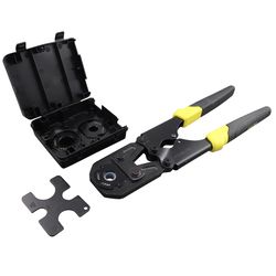 Apollo 1 in. Crimping Tool Kit Black 1 pc