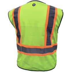 General Electric Reflective Safety Vest Green M