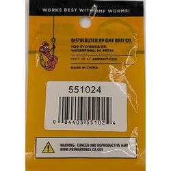 DMF Bait Fishing Hooks 0.01 in.
