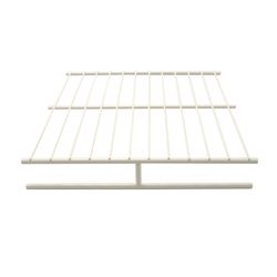 Organized Living 12 in. W X 144 in. L Steel Shelf with Hanging Rod