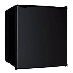 Avanti 1.6 cu ft Black Steel Compact Refrigerator 120 W