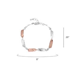 Montana Silversmiths Women's Flatland Twister Bracelet