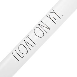 CocoNut Float Rae Dunn White Vinyl Inflatable Float On By Pool Noodle