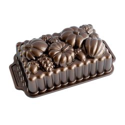 Nordic Ware 10 in. W X 6 in. L Harvest Bounty Loaf Pan Brown