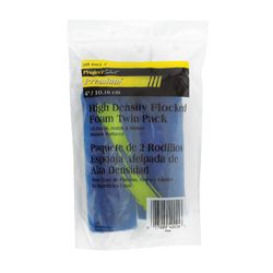 Linzer Project Select Flock Foam 4 in. W X 1/8 in. Mini Paint Roller Cover 2 pk