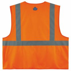 Ergodyne GloWear Reflective Standard Safety Vest Orange S/M