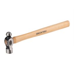 Dead On 4 oz Ball Pein Hammer Steel Head 10 in.