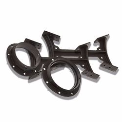Cleveland Iron Works Cast Iron Double Barrel Wood Stove Adaptor