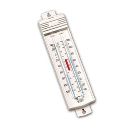 Taylor Tube Thermometer Plastic White 10 in.