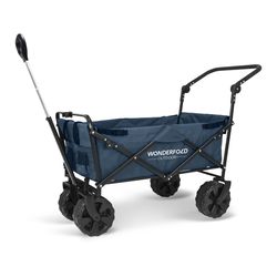 WonderFold Outdoor S-Series Polyester Fabric Folding Utility Wagon 160 lb. cap.