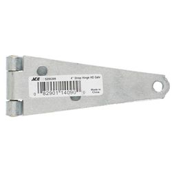 Ace 4 in. L Galvanized Heavy Duty Strap Hinge 1 pk