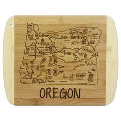Totally Bamboo A Slice of Life 11 in. L X 8.75 in. W X 0.5 in. Bamboo Cutting Board